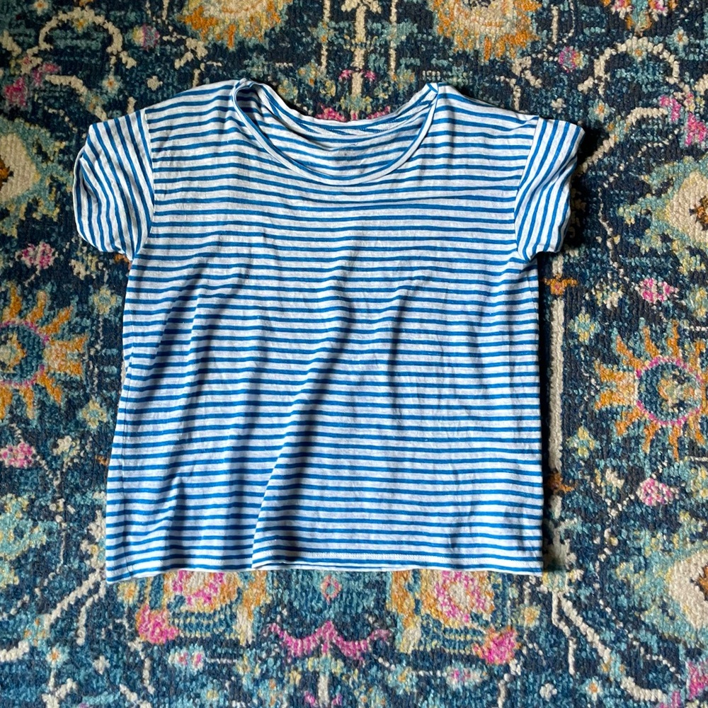 J. Crew 100% linen tee